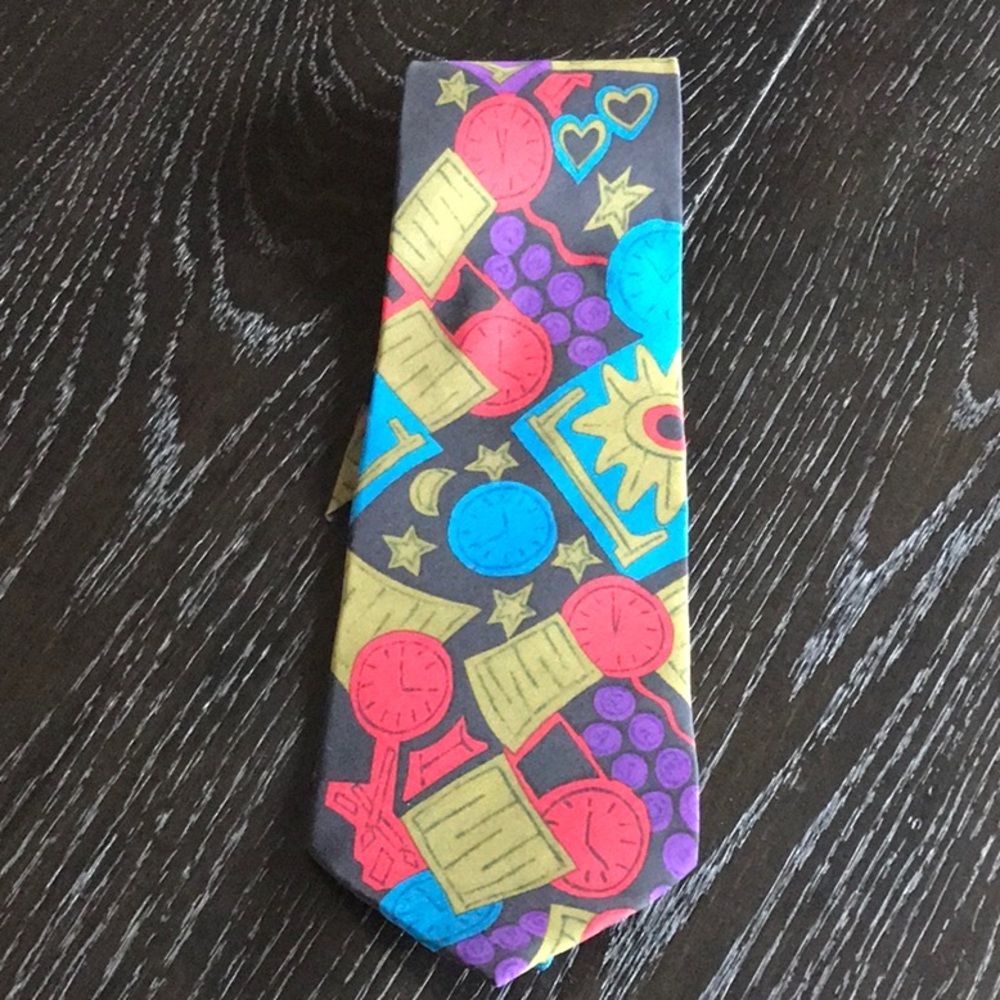 Beatles “Hard Days Night” Silk Tie Vintage
